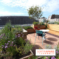 Molitor : terrasse rooftop, jardins
