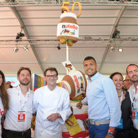 Nutella au Parc de Sceaux : Laurent Jeannin et Jo-Wilfried Tsonga