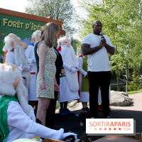 Inauguration officielle de la Forêt d'Idefix avec Teddy Riner