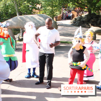 Inauguration officielle de la Forêt d'Idefix avec Teddy Riner