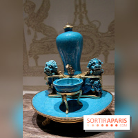 La Chine à Versailles : fontaine de porcelaine époque Kangxi