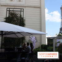 La terrasse d'été du Shangri-La Paris by Belvedere