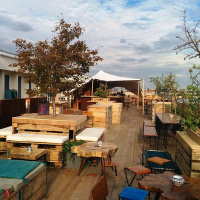 Le Perchoir du Marais au rooftop du BHV