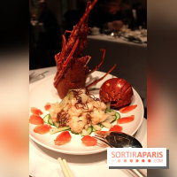 Langouste, cebettes et oignons du Chef Ip