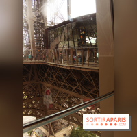 Le premier étage de la Tour Eiffel rénové
