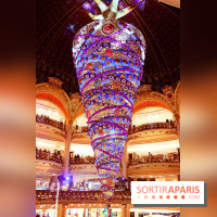 Lancement des illuminations et des vitrines 2014 des Galeries Lafayette