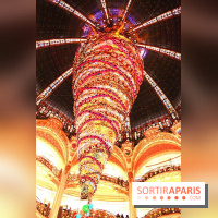 Lancement des illuminations et des vitrines 2014 des Galeries Lafayette