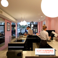 Profiteroles Chérie, le salon de dégustation