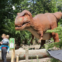 Les Dinosaures investissent le Zoo de Thoiry