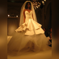 Salon du Mariage couture, Mariage au Salon 2012