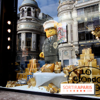 Les vitrines de Noël des Galeries Lafayettes 2015