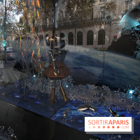 Les vitrines de Noël des Galeries Lafayettes 2015