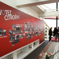Les Citroën présidentielles au C_42 des Champs Elysées