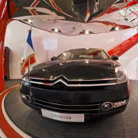 Les Citroën présidentielles au C_42 des Champs Elysées