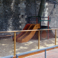 Jeux pour enfant à Paris plage, sur les bords de Seine
