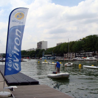 Espace Aviron à Paris Plage La Villette
