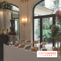 Brunch Peninsula : fontaine choco