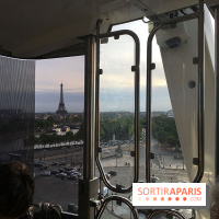 La Grande Roue en restaurant Ephémère, les photos