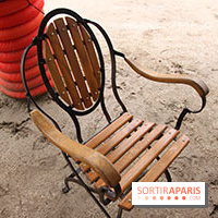 Jardins Jardin 2016, les chaises vintage des Meubles Potier