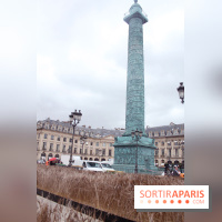 Gad Weil installe son Champ de Blés Place Vendôme