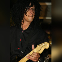 soirée, skyboard, rock band, étoile