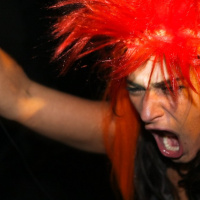 soirée, skyboard, rock band, étoile