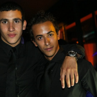 soirée, skyboard, rock band, étoile