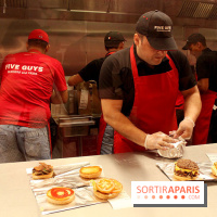 Five Guys, l'ouverture à Bercy Village