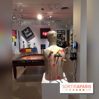 Photos de l'exposition Ben au musée Maillol 