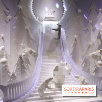 Les vitrines de Noël des Galeries Lafayette 2016