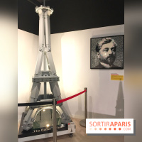 Exposition LEGO à l'Hôtel de Ville - la Tour Eiffel