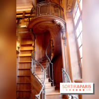 Rénovation de la BNF Richelieu - escaliers salle des Manuscrits