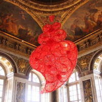 Coraçao Independente Vermelho, Joana Vasconcelos | photo © Sortiraparis.com