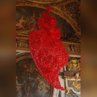 Coracao Independente Vermelho, Joana Vasconcelos | photo © Sortiraparis.com