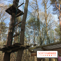 Aventure Floréval, le parcours en pleine nature