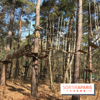 Aventure Floréval, le parcours en pleine nature