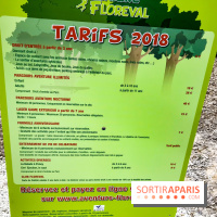 Aventure Floréval, le parcours en pleine nature