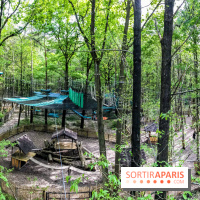 Aventure Floréval, le parcours en pleine nature