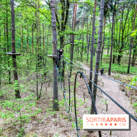 Aventure Floréval, le parcours en pleine nature