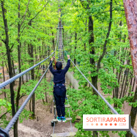Aventure Floréval, le parcours en pleine nature