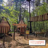 Aventure Floréval, le parcours en pleine nature