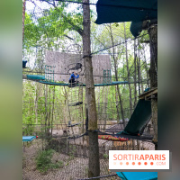 Aventure Floréval, le parcours en pleine nature