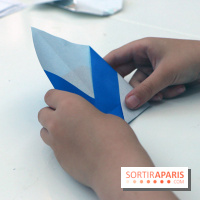 700 animaux en origami envahissent Beaugrenelle !