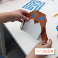700 animaux en origami envahissent Beaugrenelle !