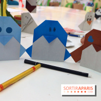 700 animaux en origami envahissent Beaugrenelle !
