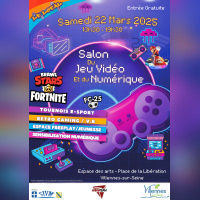 Salon du Numérique et du Jeu vidéo : le rendez-vous des gamers à Villennes-sur-Seine (78)