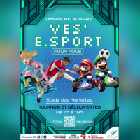 Vés'. E.Sport 2025 : l'événement gaming et eSport à Montesson (78)