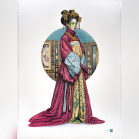 Fin DAC à la galerie Goldshteyn-Saatort : carte blanche entre street art et Japonisme