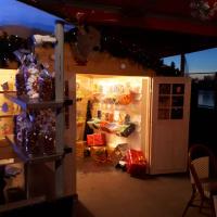 Le Fouquet's ouvrent ses chalets d'hiver à Enghien-les-Bains