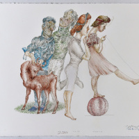 Le Jardin des Plaintes, l'exposition à la galerie Cyril Guernieri